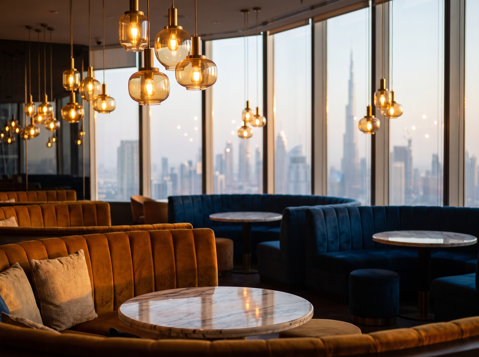 Luxury restaurant showreel